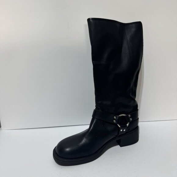 Madden Girl Women’s Celestte Black Boots Size 8M - Picture 2 of 5